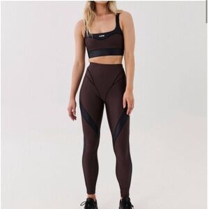 P.E Nation Mastery Sports Bra and Mastery Leggings - size small
